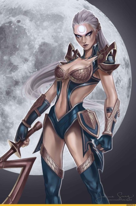 Диана превосходство луны