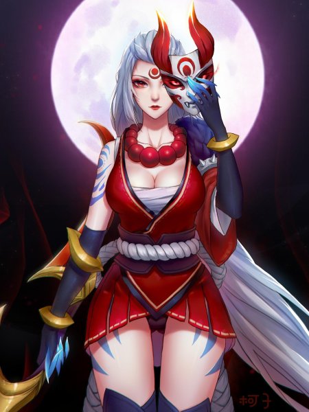 Диана лига легенд кровавая луна