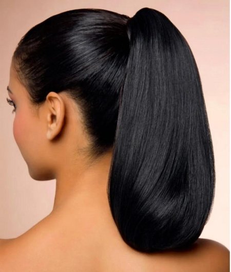 Прическа с хвостом