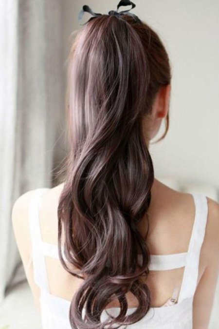 Красивая прическа на длинные волосы