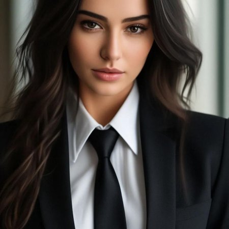 Девушка с галстуком