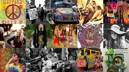 Субкультура хиппи символика