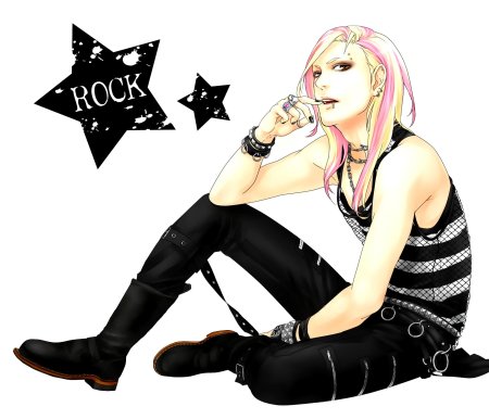 Аниме неформалы девушки