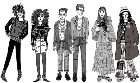 Субкультуры андеграунд стиль одежды