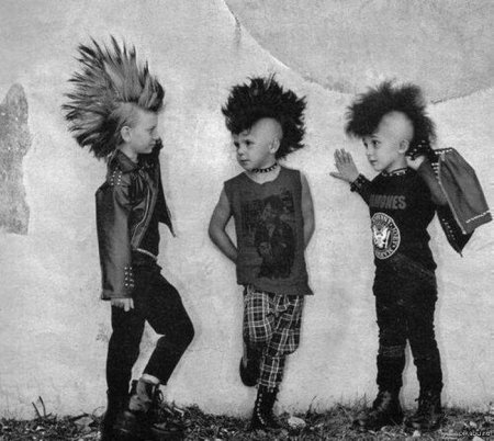 Панк рокеры субкультура