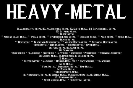 Heavy metal