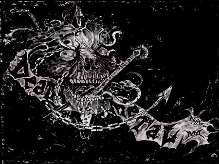 Блэк метал арт