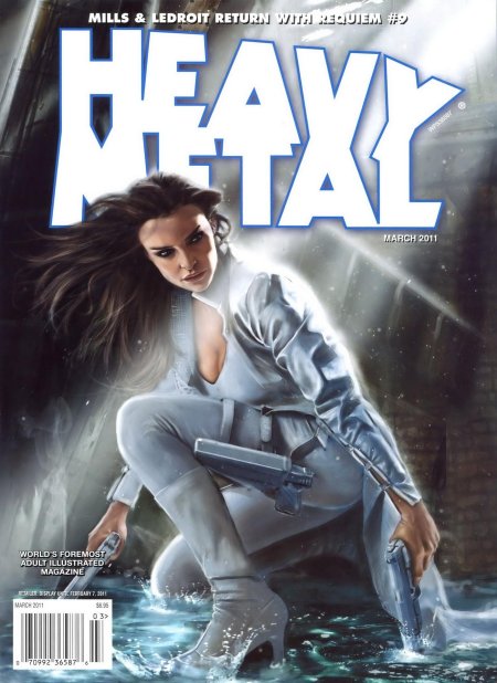 Комиксы heavy metal magazine