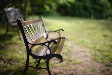 Красивая скамейка