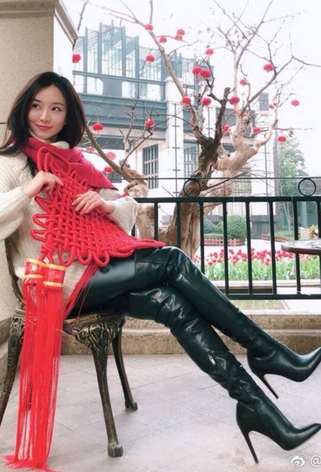 Высокие сапоги