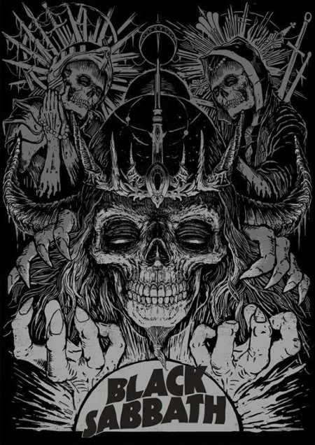 Black sabbath poster