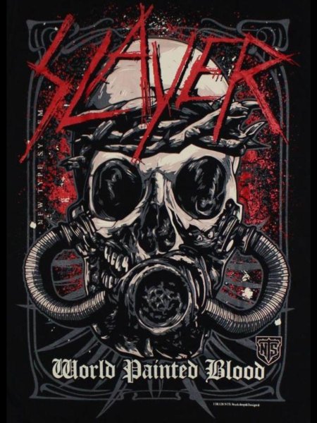 Футболка slayer world