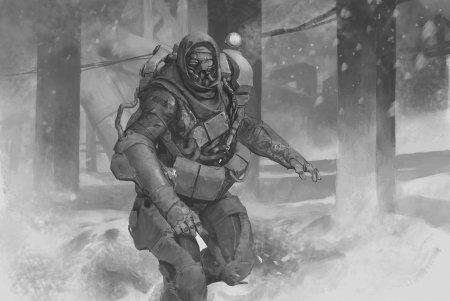 Снайпер арт постапокалипсис