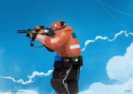 Скаут тим фортресс арт