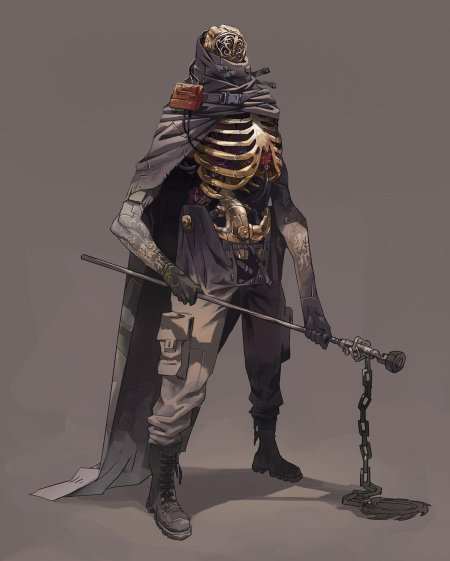 Злодей концепт арт