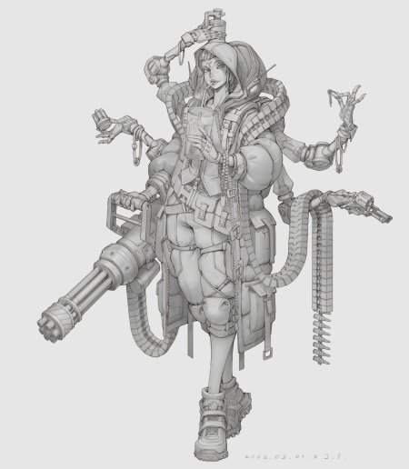 Персонажи киберпанк