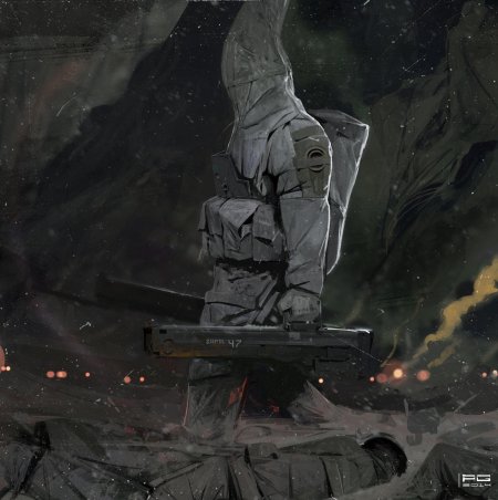 Арт солдат будущего