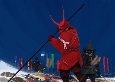 Самурай красный