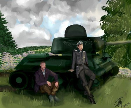 Клаус ягер арт т-34