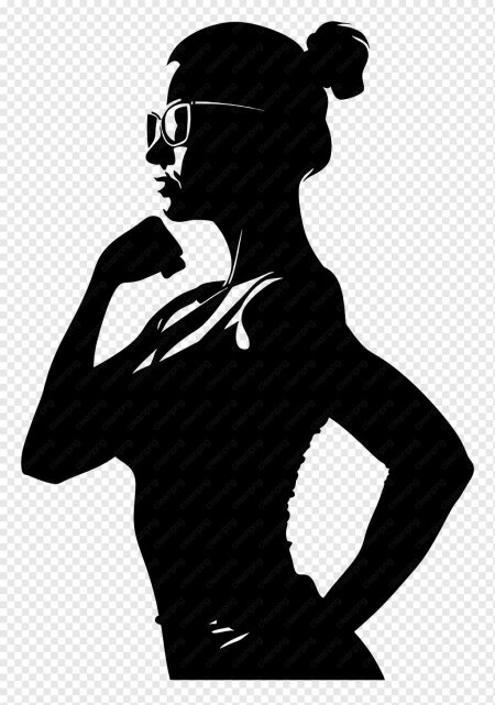 Силуэт женщин