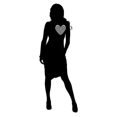 Силуэт женщины