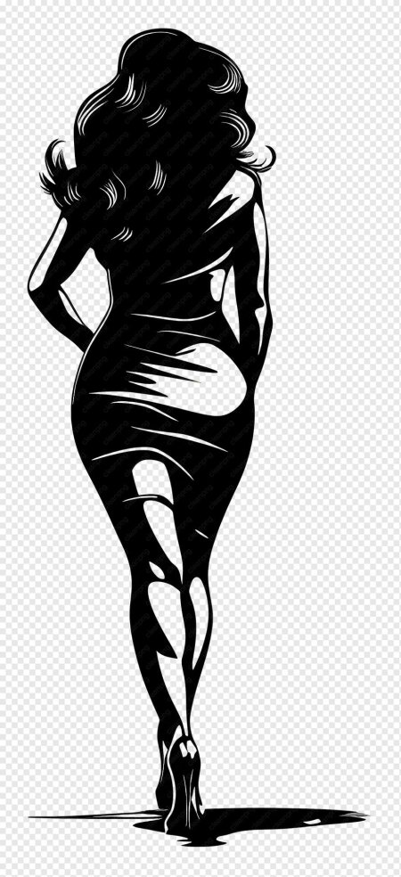 Женский силуэт