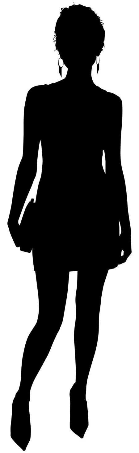 Женские силуэты