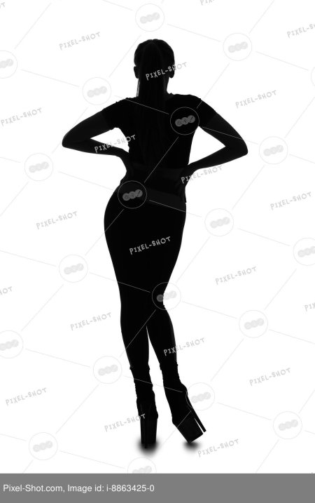 Женщина силуэт