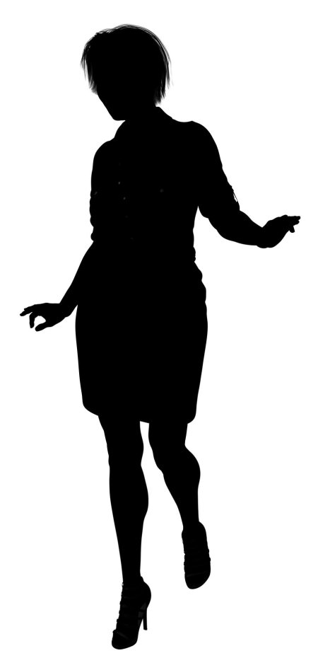 Силуэт женщин