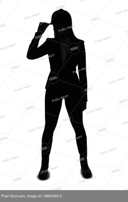 Женский силуэт