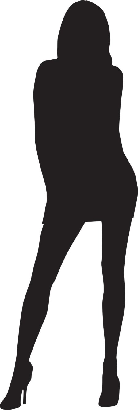 Силуэт женщин