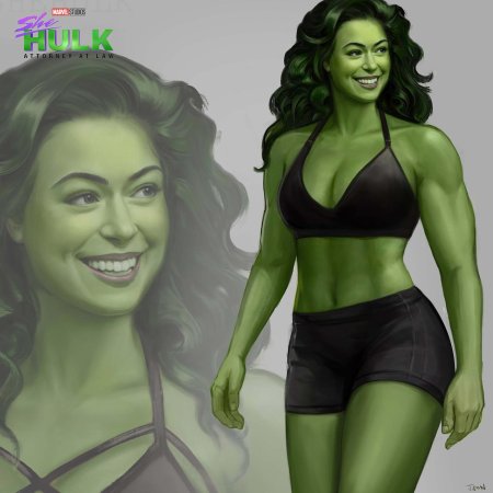 Женщина халк трансформация