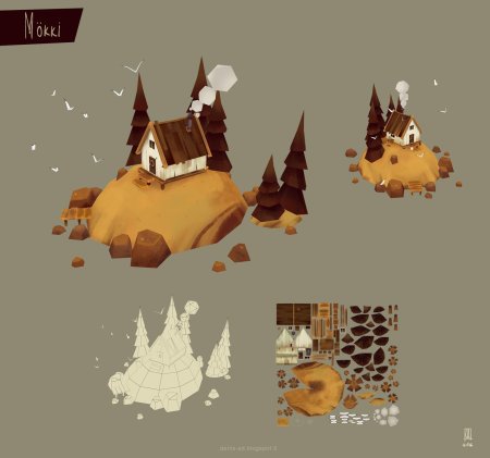 Пейзаж иллюстратор