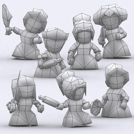 Лоу поли модели