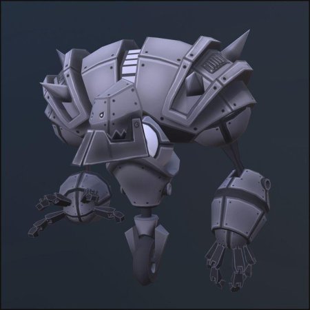 Лоу поли робот