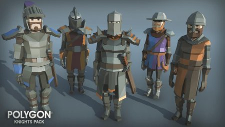 Лоу поли персонаж