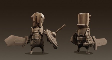 Лоуполи рыцарь