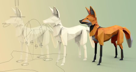 Лоу поли персонажи д