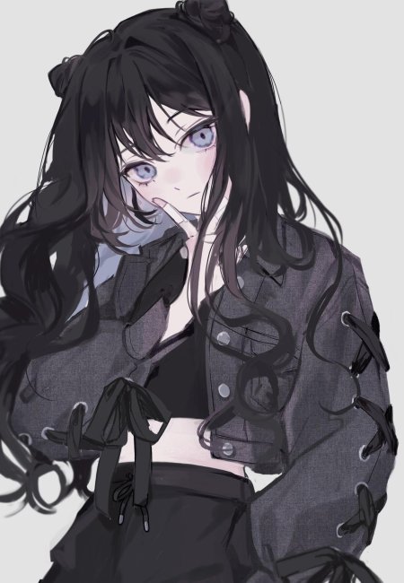 Красивая аниме девушка