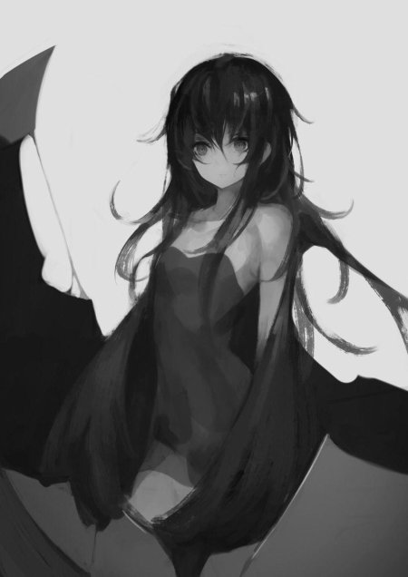 Аниме демон девушка