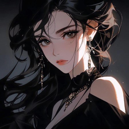 Красивая аниме девушка