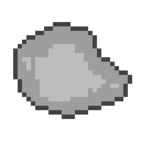 Камень пиксельный