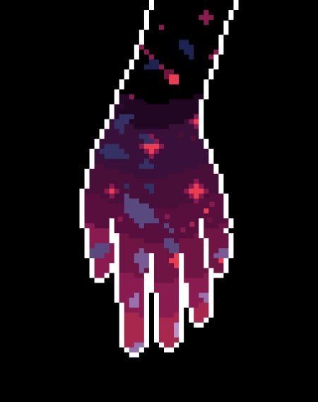 Пиксельные руки