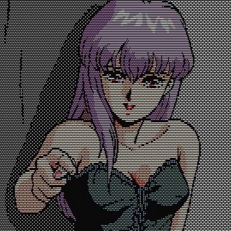 Пиксельные арты аниме