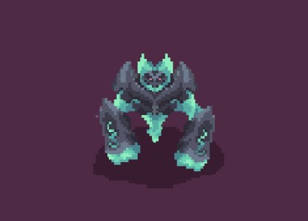 Пиксельные монстры