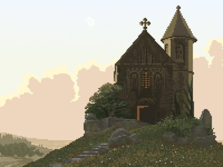 Пиксель арт средневековье