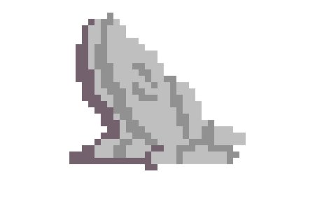 Камень пиксель арт