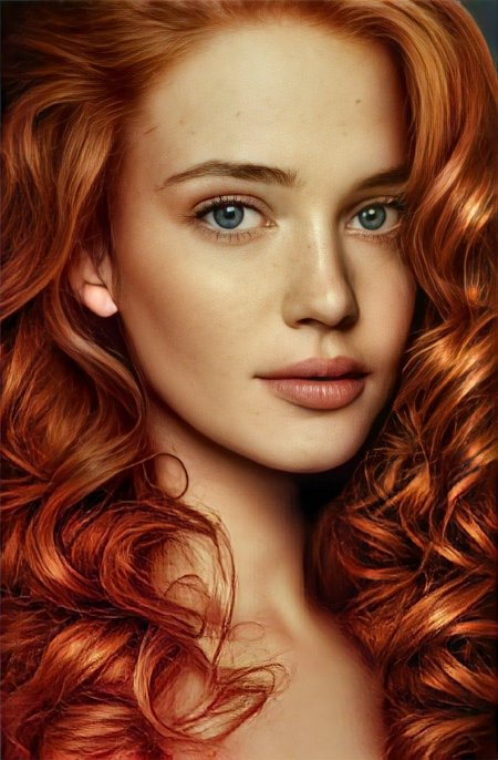 Рыжий цвет волос натуральный