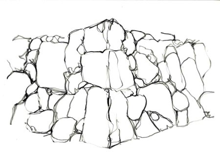 Зарисовки крупных камней