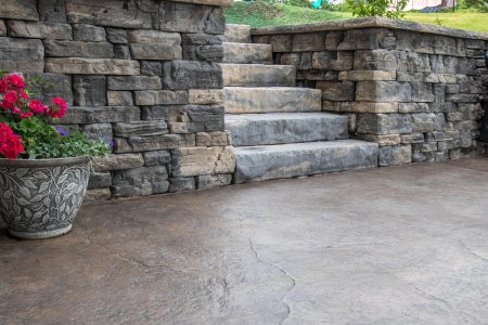 Пол артбетон